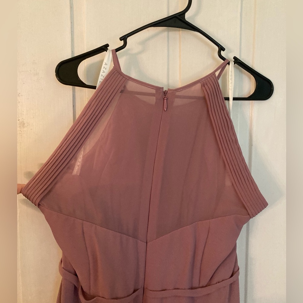 Azazie Heather in Vintage Mauve Size A16 - Picture 3 of 5